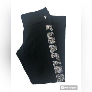 Victorias Secret PINK sequins leggings- Sz L